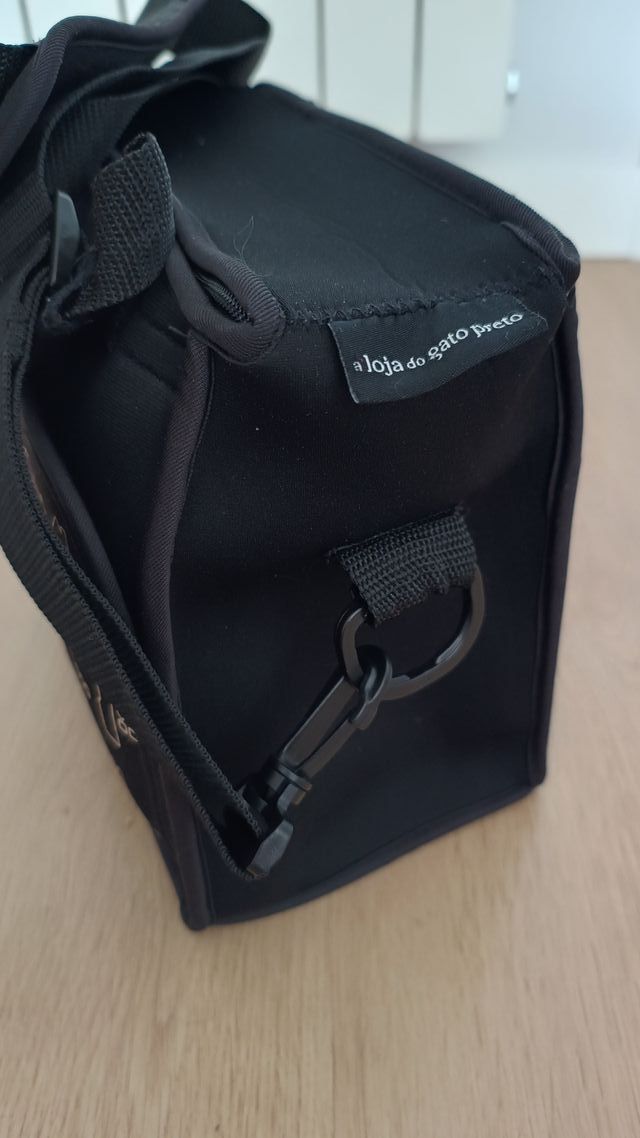 Bolsa porta alimentos neopreno negra