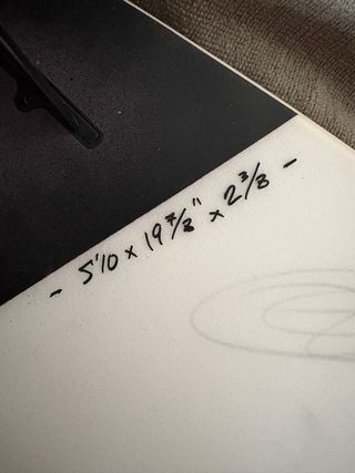 Tabla Surf Weatherley 5’10 x 19 7/2 x 2 3/8