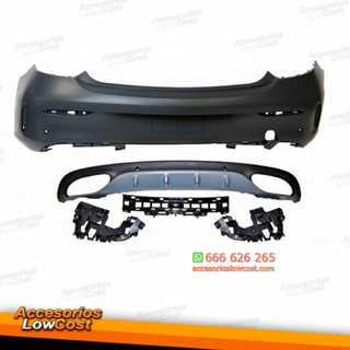 Paragolpes Trasero Mercedes W205 2P 14-18 Look AM