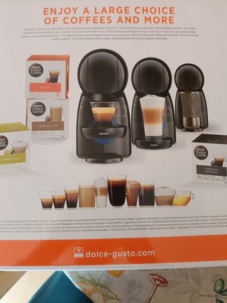 Cafetera Dolce Gusto Krups Negra