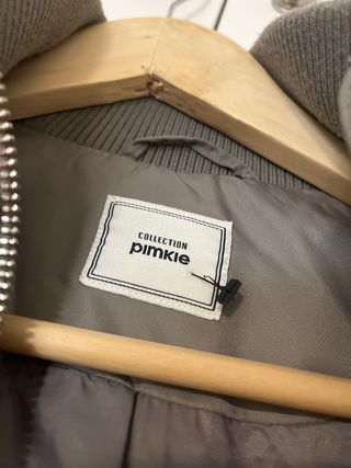 Chaqueta Pinkie borreguito verde militar Talla XS