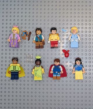 Figuras compatibles. Princesas y Príncipes Disney