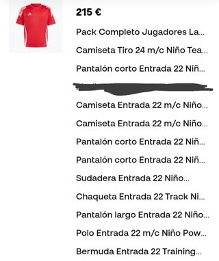 Ropa deportiva C.F. Pobla de Mafumet sin estrenar