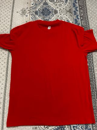 Camiseta Guess Roja Talla XL