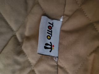 Chaleco acolchado beige
