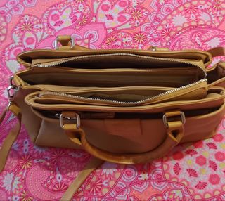 Bolso Torrens Piel Beige/Marrón
