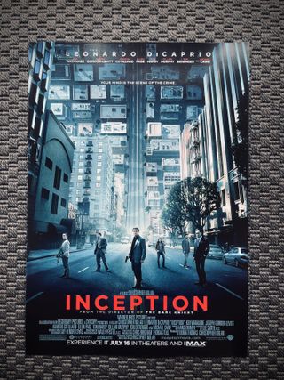 set poster film cult di christopher nolan