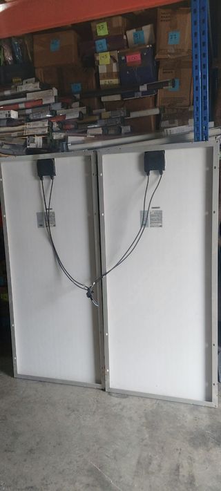 2 Placas Solares Usadas 3 Años