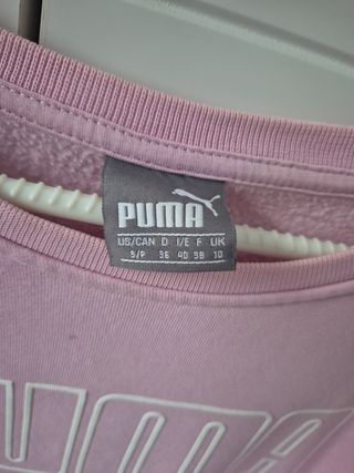 Sudadera Puma Rosa