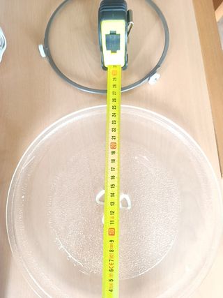 Plato giratorio microondas Saivod