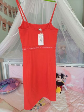 Abito Calvin Klein Jeans rosso