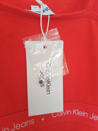 Abito Calvin Klein Jeans rosso