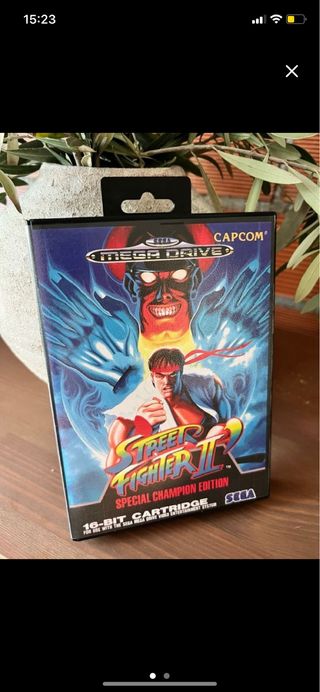 3 Cajas Mega Drive con caratula