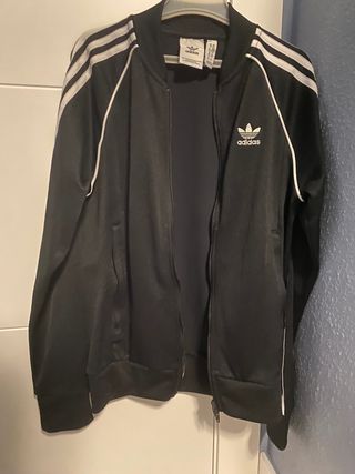Chándal Adidas Negro y Blanco