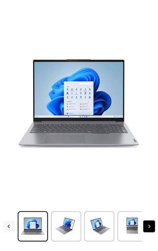 Portátil Lenovo ThinkBook 16 G7 IML Gris/Plata