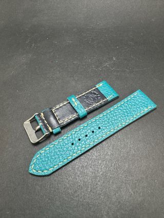 Correa artesanal para reloj.