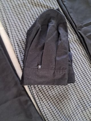 Pantalones de cocina y gorro