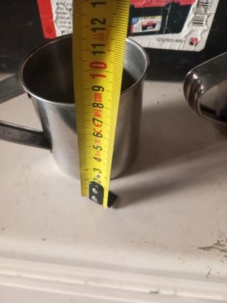 2 Vasos Metálicos para Camping