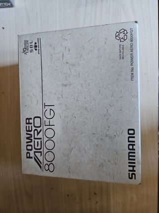 Mulinello Shimano Power Aero 8000FGT Vintage