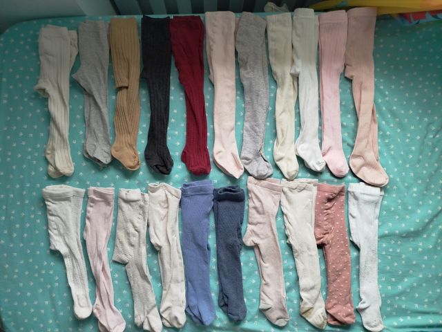 Leotardos bebé varias tallas 0'50 cent unidad.