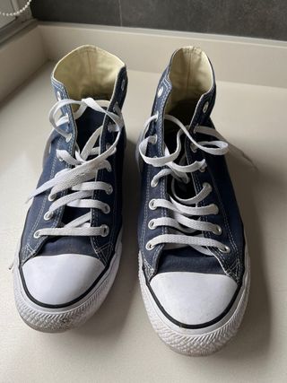 Zapatillas Converse Altas Azul Marino