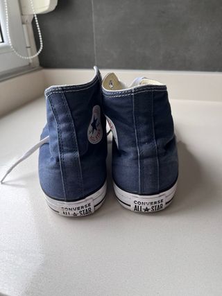 Zapatillas Converse Altas Azul Marino