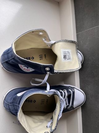 Zapatillas Converse Altas Azul Marino