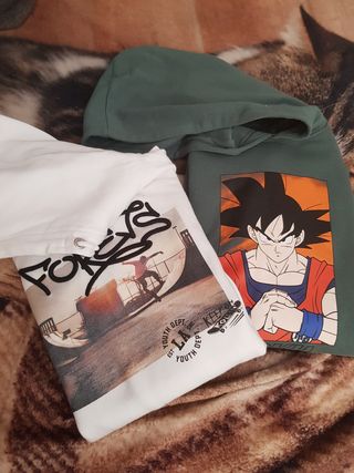 2 Sudaderas Niño/a Talla 12/13 Años