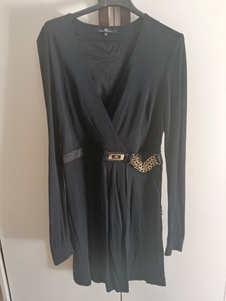 Elisabetta Franchi Abito Nero Taglia 42