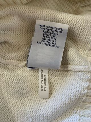 Jersey Ralph Lauren Blanco