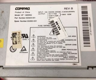 Fuente de Alimentación Compaq HP 146SNQ
