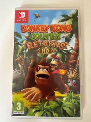 Donkey Kong Country Returns HD Nintendo Switch