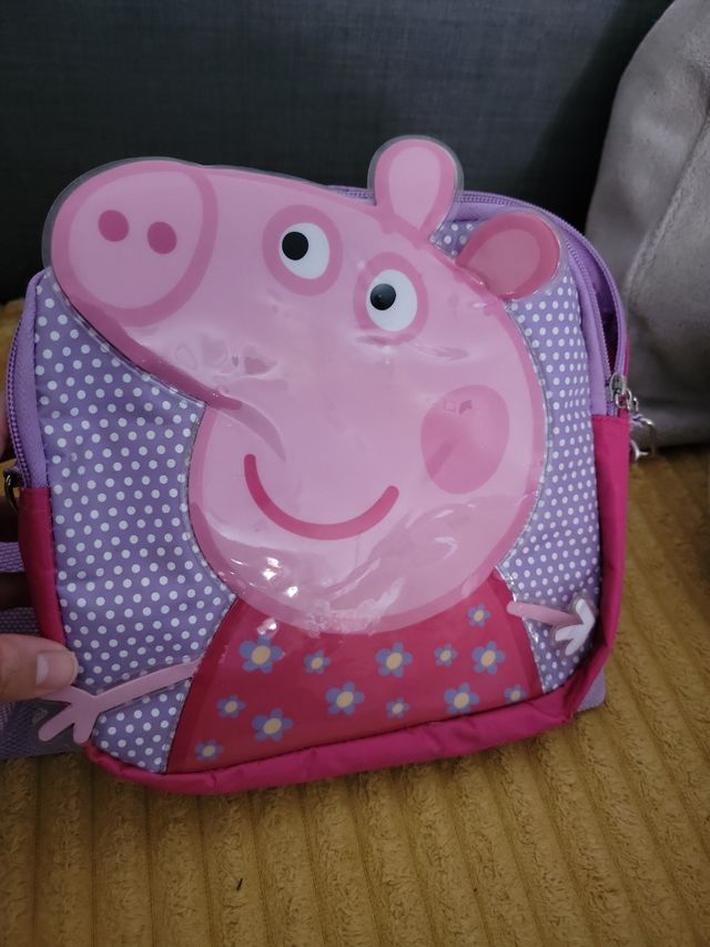 Bolso Peppa Pig Morado y Rosa