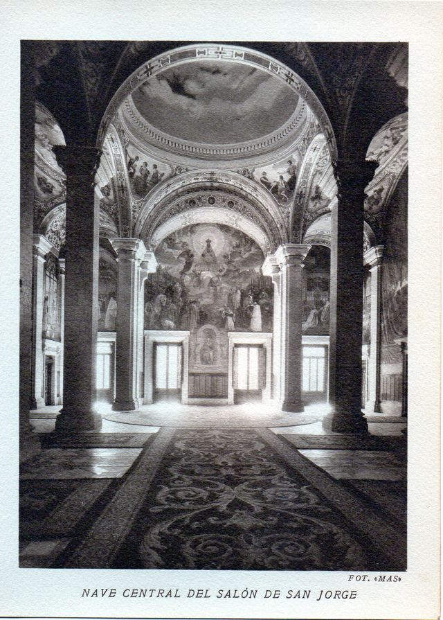 Palacio Diputación Barcelona Junio 1927