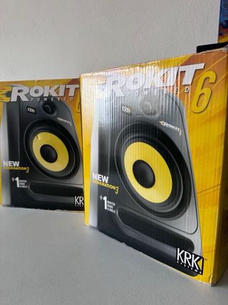 Monitores de Estudio KRK Rokit 6 RP6 G3