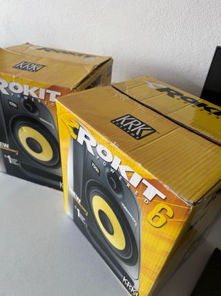 Monitores de Estudio KRK Rokit 6 RP6 G3