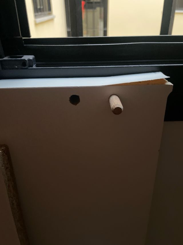 Armario blanco 2 puertas