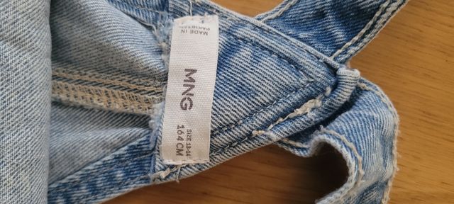 Peto vaquero corto Mango