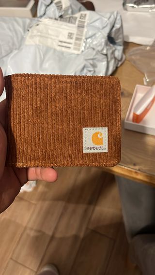 Billetera Carhartt Marrón Pana