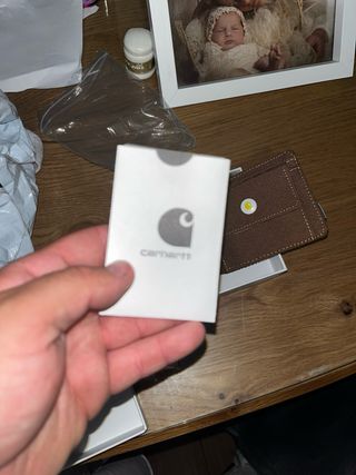 Billetera Carhartt Marrón Pana