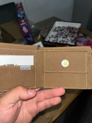 Billetera Carhartt Marrón Pana