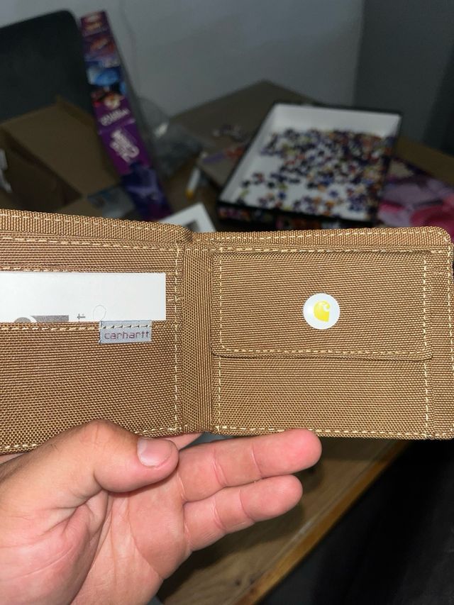 Billetera Carhartt Marrón Pana