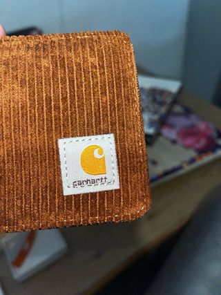 Billetera Carhartt Marrón Pana