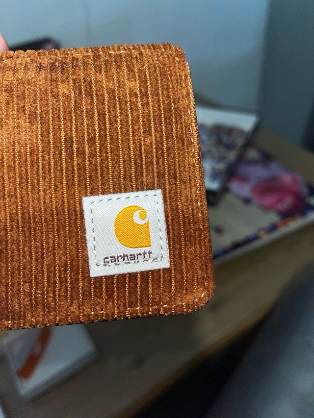 Billetera Carhartt Marrón Pana