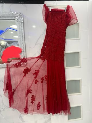 Vestido de fiesta rojo