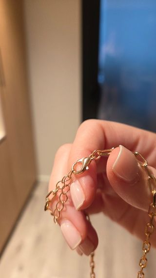 Collar Bisutería Virgo Dorado