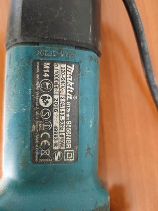Radial Makita 9558NBR 125mm 840W,PARA PIESAS!!!!