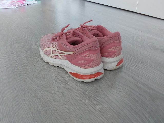 Zapatillas Asics Niña Rosa Talla 33