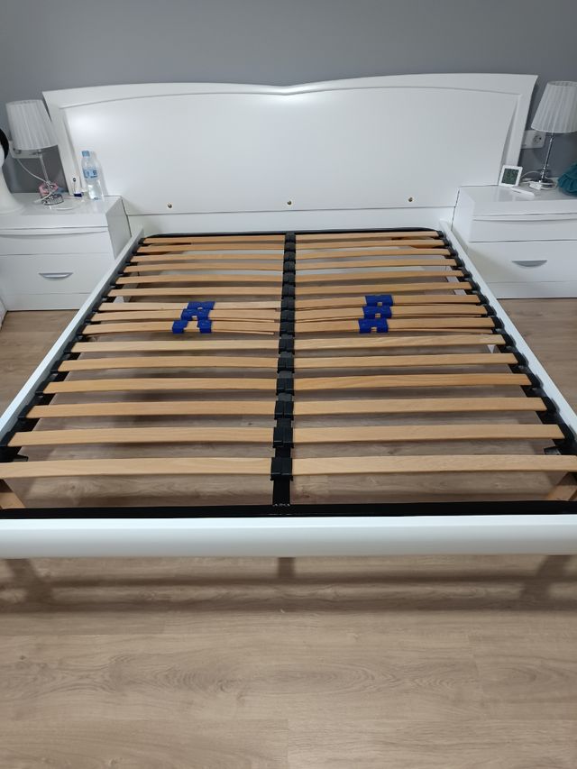 Somier 150x190 madera y metal