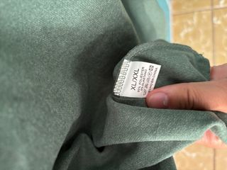 Camiseta verde cuello alto mujer S básica elegante